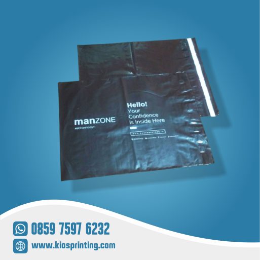polymailer hitam